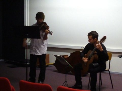 Paçoca(Choro)de Machado-Musique Brésilienne-Interpretation Violon et Guitare