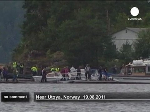 Utoya island, a month after the Norway attacks - no comment