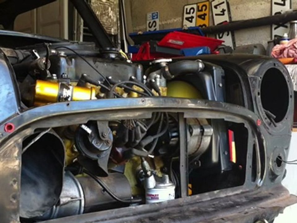 2eme essai du démarrage austin mini