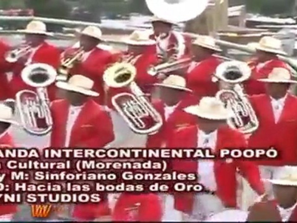 Banda Intercontinental Poopo - Mi Destino, La Cultural(Morenada)