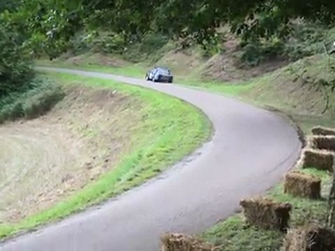 COURSE DE COTE DE MOUX 2011... SORTIE DE ROUTE DE CHOUPETTE