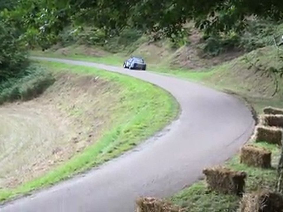 COURSE DE COTE DE MOUX 2011... SORTIE DE ROUTE DE CHOUPETTE