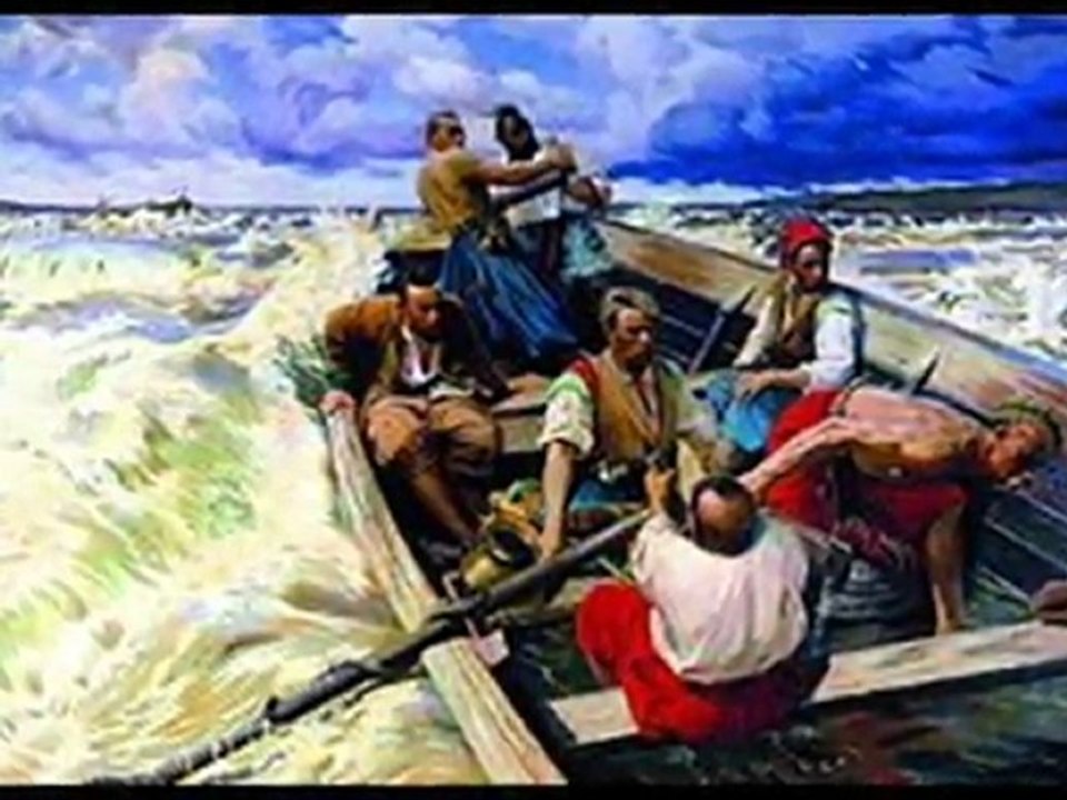 Гей, по синьому морю (Over the blue sea) ■ Ukrainian cossack song