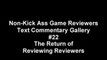 NKAGRTCG #22: The Return of Reviewing Reviewers