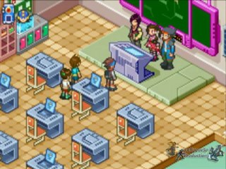 MegaMan Battle Network 6 Cybeast Gregar Walkthrough Part 49 Iris got Kidnapped 22