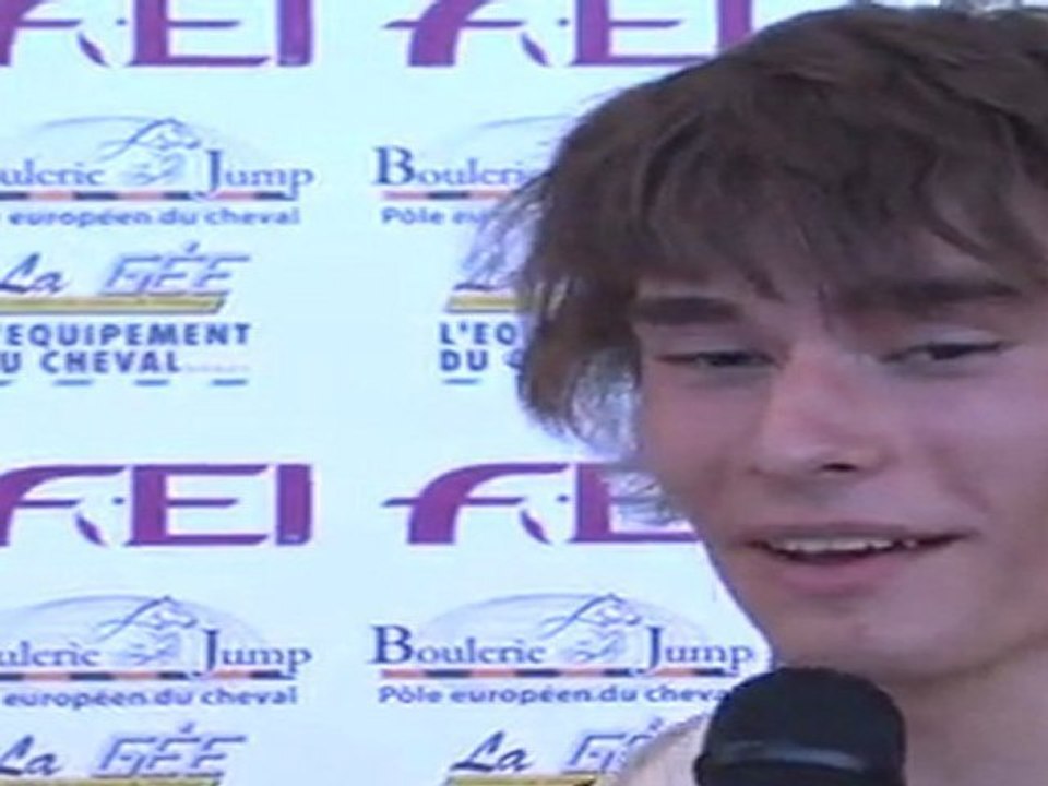 Interview Adam Lukac - FEI Open European Vaulting Championships 2011- Individual Male Junior