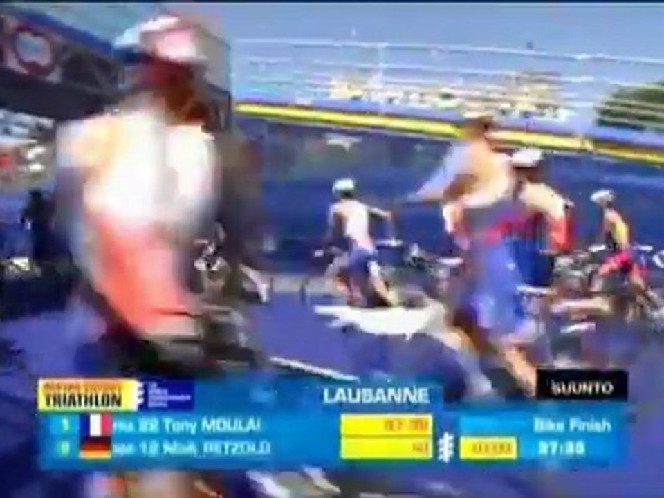 ITU World Series - J Brownlee gewinnt Lausanne