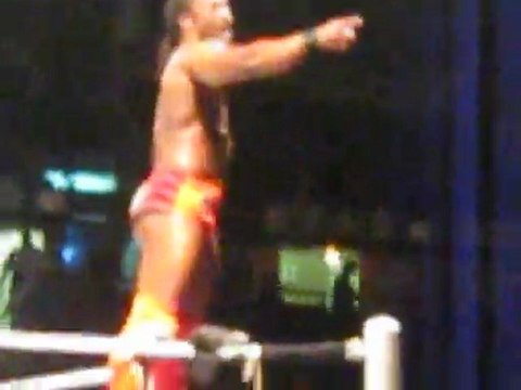 Kofi Kingston Entrance RAW Live Event Regina, Saskatchewan