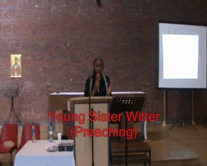 Young Sister Witter Preaches