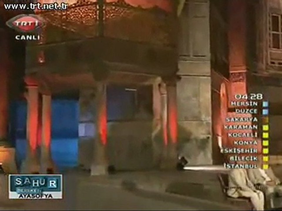 Fatih Çollak İnfitar süresi Ramazan 2011 TRT