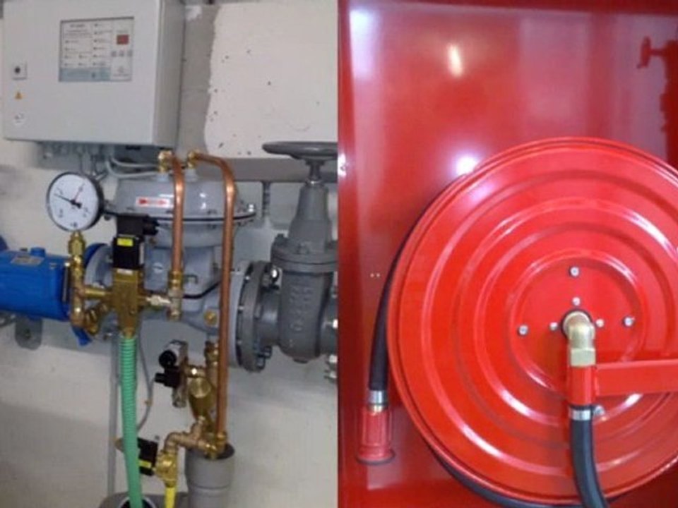 Aufzugsschachtentrauchung Buseck Dörr Feuerschutz Imagevideo