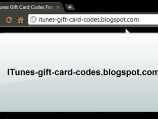 ITunes gift code generator august 2011 working !