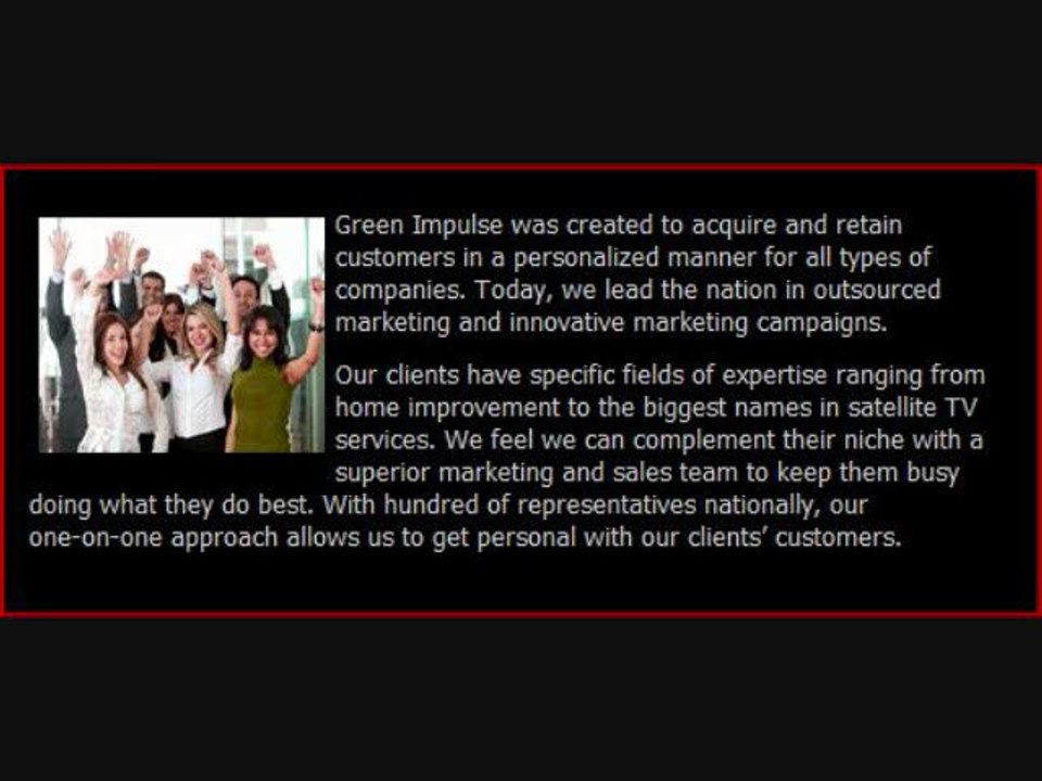 Green Impulse Marketing - Green I Marketing - GI Marketing Group Inc Employment Wayne NJ