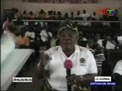 Les femmes et jeunes filles d’Ewo édifiées par la ministre de la promotion de la femme