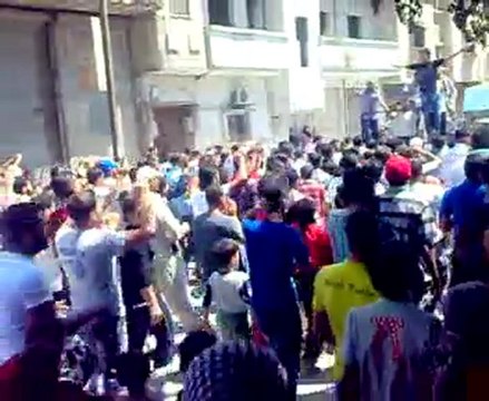 الثورة السورية مدينة حمص حي البياضة جمعة بشائر النصر 19-08-2011 Syria Homs Albayad الجزء الثاني