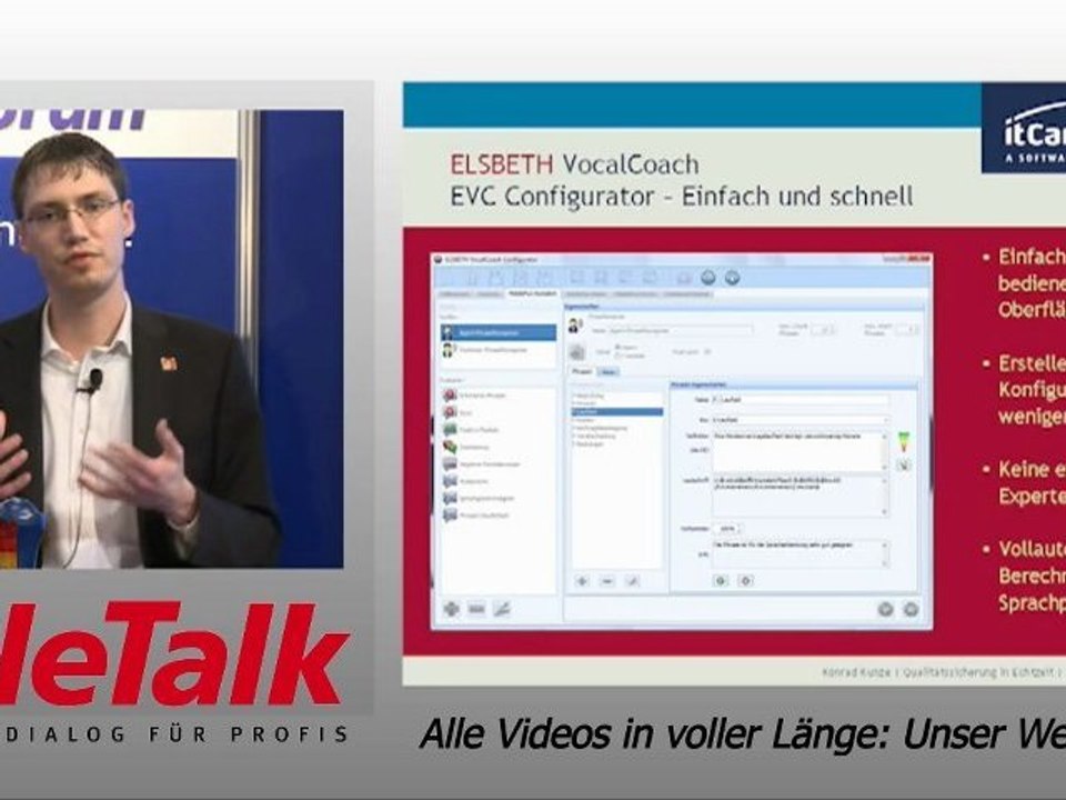 Teletalk demoforum: qualitätsmanagement elsbeth