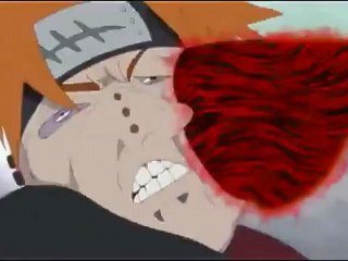 Naruto vs Pain part 1 HD shippuden 167