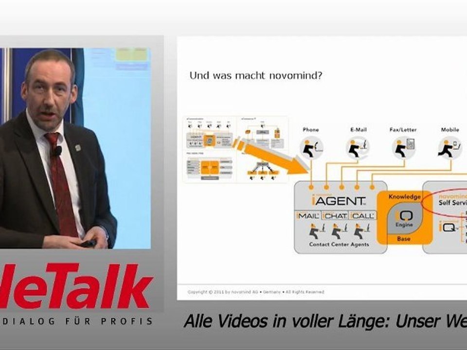 Teletalk Demoforum Selfservice im Contact Center