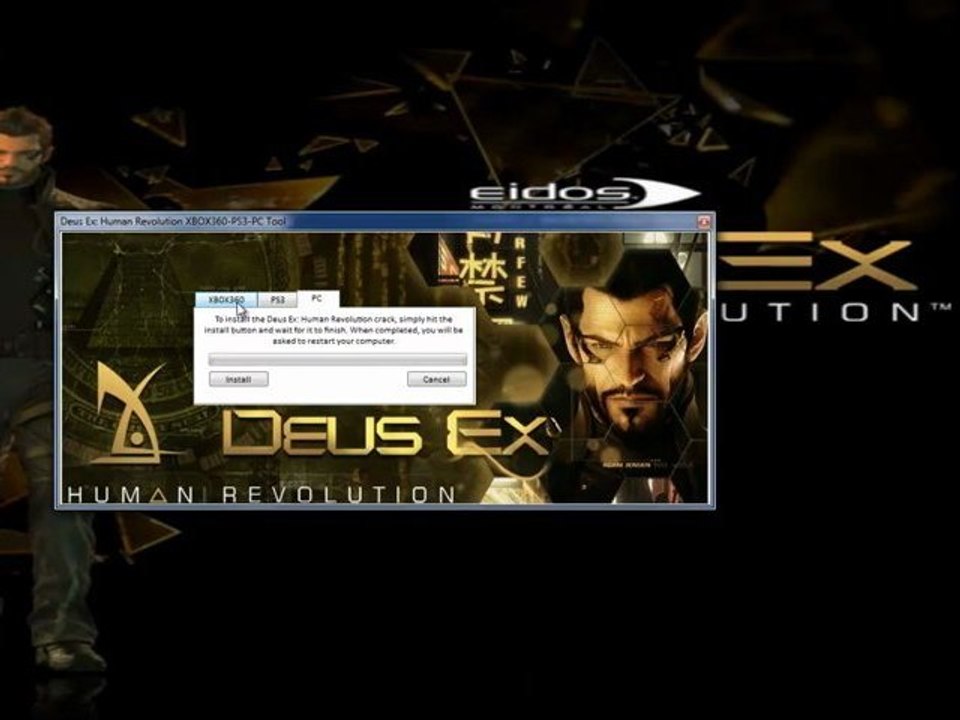 Tutorial: how to get a full Deus Ex: Human Revolution Game Xbox 360 code free