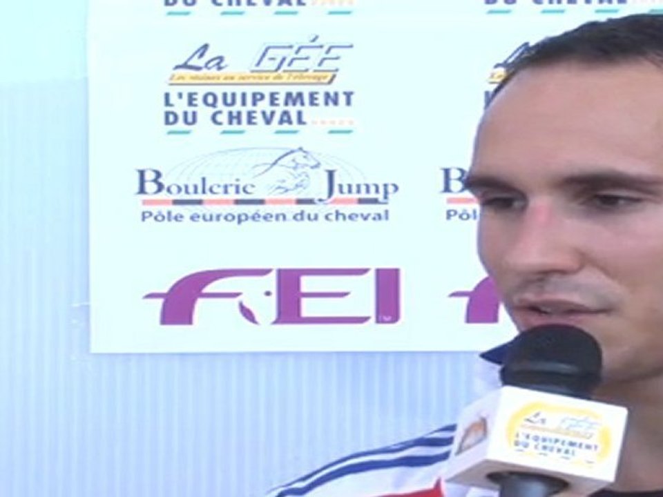 Interview de Nicolas Andreani 2 - FEI Open European Vaulting Championships 2011 - Individual Male Senior