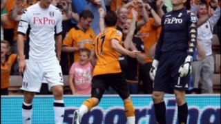 Wolves 2-0 Fulham Doyle, Jarvis scored