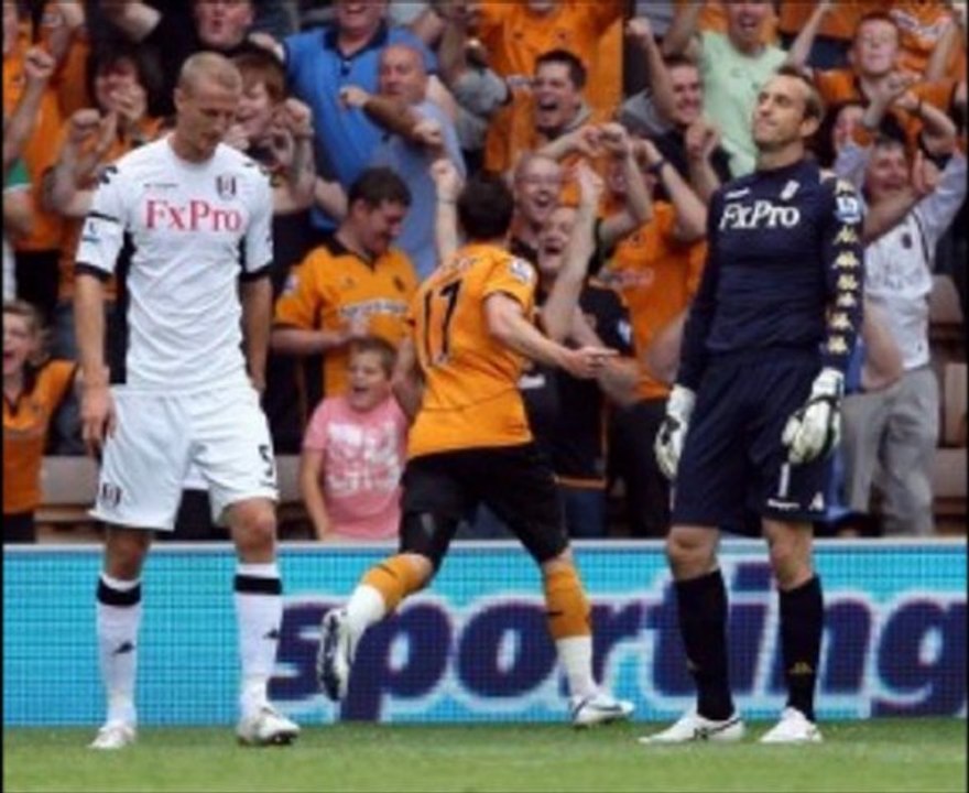 Wolves 2-0 Fulham Doyle, Jarvis scored