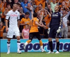 Wolves 2-0 Fulham Doyle, Jarvis scored