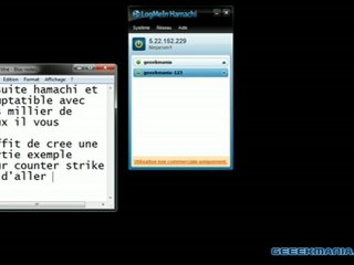 Cree un groupe avec HAMACHI