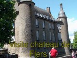 Visite du château de Flers