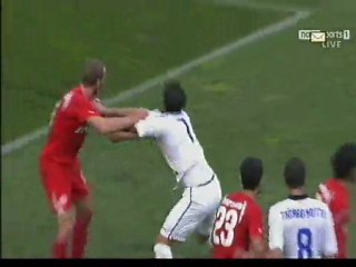 Inter vs. Olympiacos / Goal Pazzini (2)