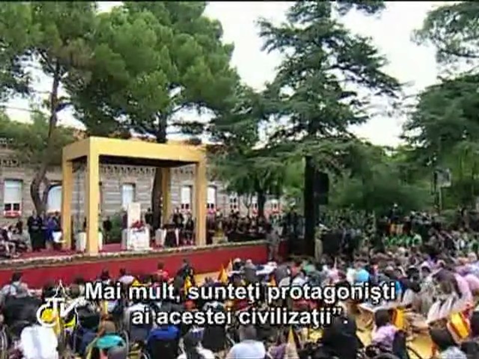 Benedict al XVI-lea: Omul trebuie să-i însoţească din iubire pe cei care suferă
