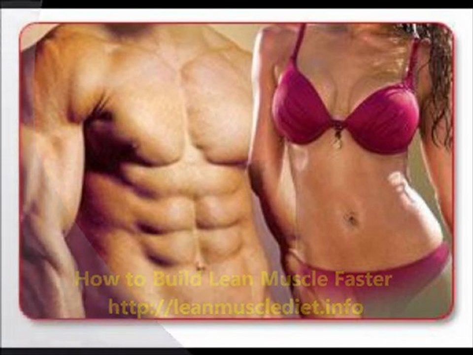 Lean Muscle Diet Plan