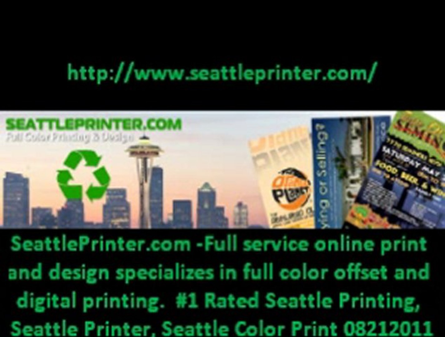 ⁣Seattle Printer