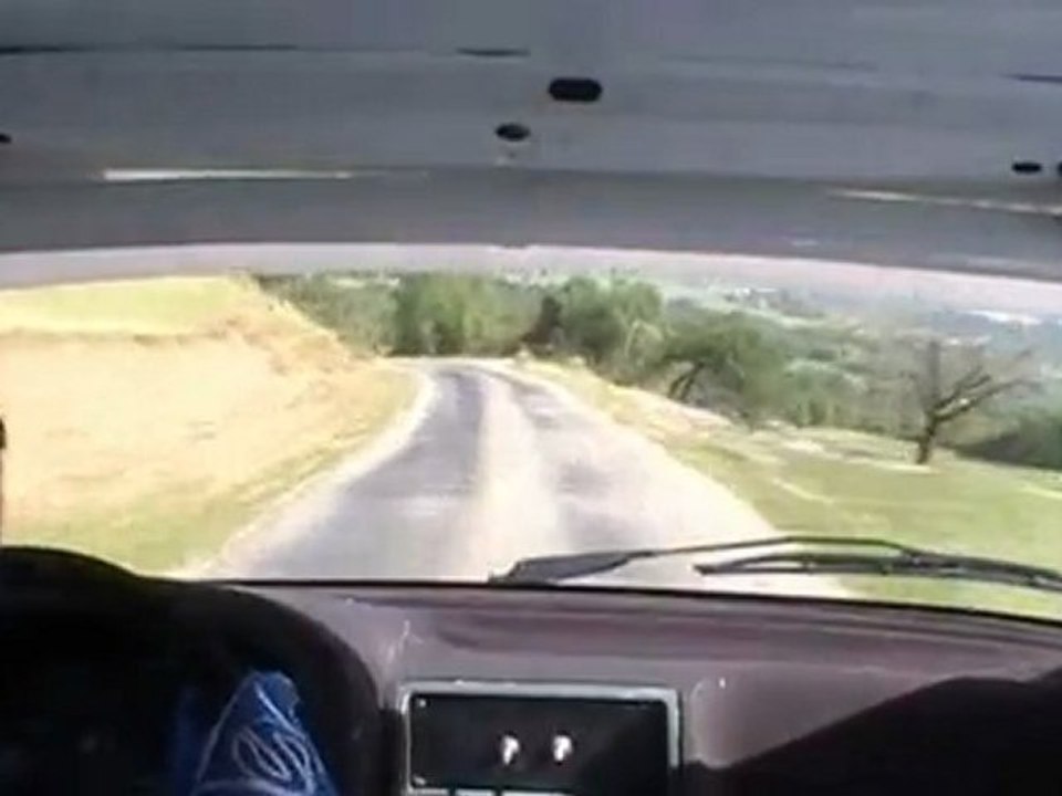 Rallye du Gap Racing 2011 ES 5 équipage Thomas Jacquet-Francillon /Laurine Forestello