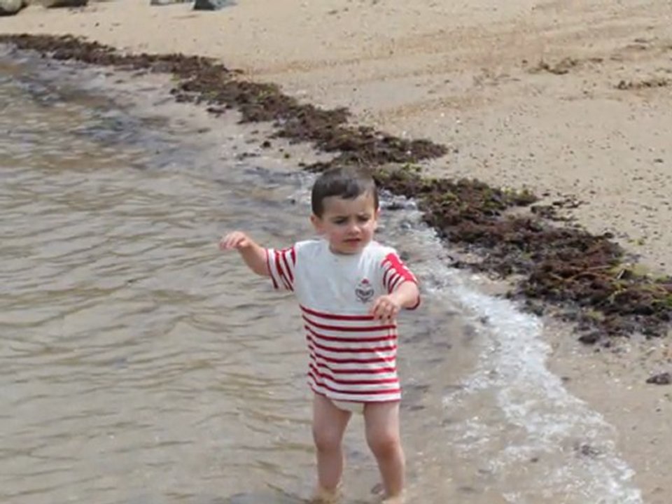 A la plage a socoa