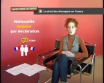 Question de droit : Le droit des étrangers en France