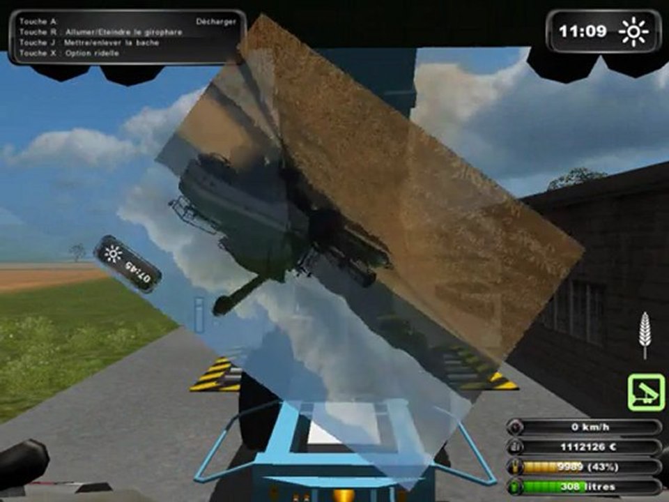 Battage sur Farming Simulator 2011