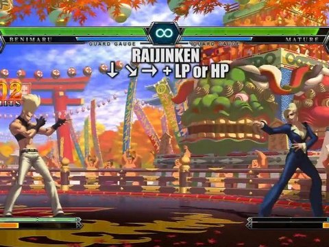 The King of Fighters XIII - Benimaru Nikaido