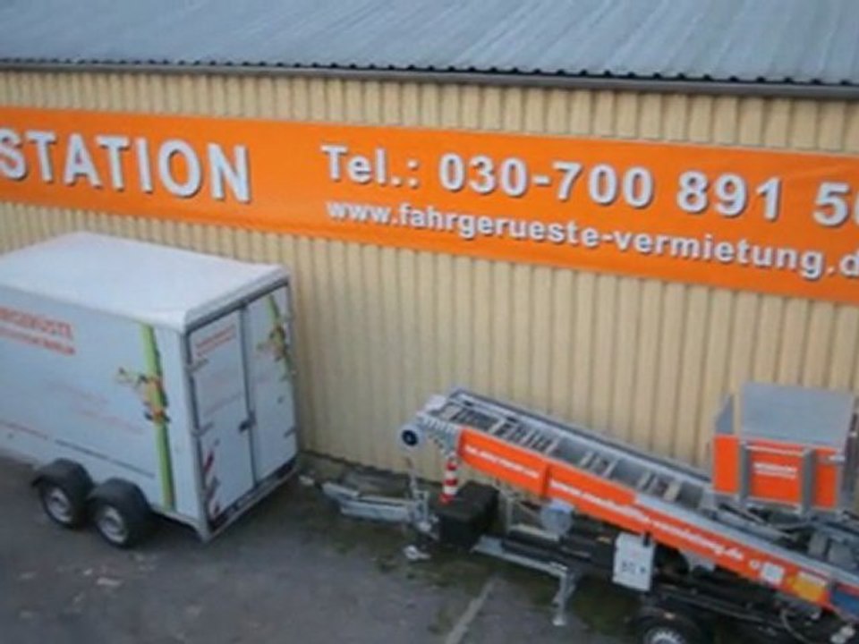Hoch hinaus mit der Fahrgerüste Mietstation Berlin
