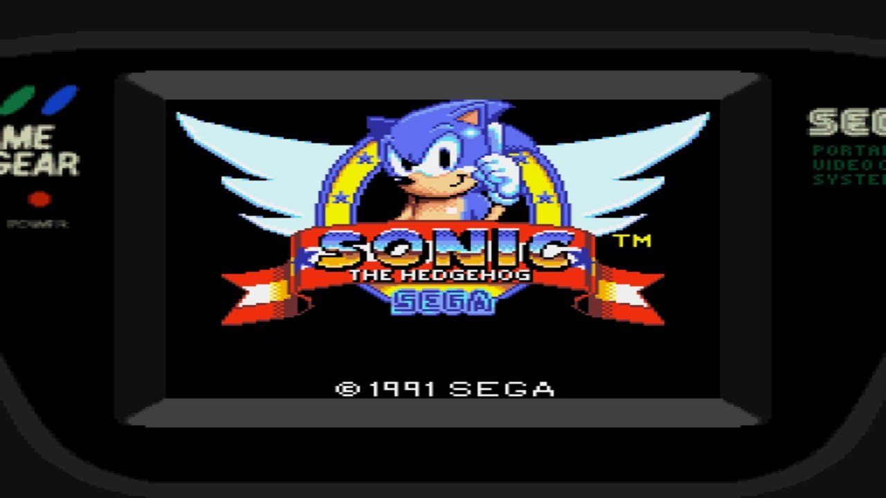 Sonic sur Game Gear !