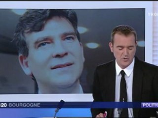 [Revue de Presse] France 3 - 19/20 - Bourgogne - Arnaud Montebourg mis à l'amende