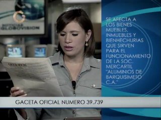 Sumario Gaceta Oficial 39.739