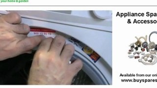 How to change the door interlock on a washing machine (Fagor FUS3611IT)