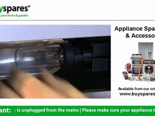 How to replace the lamp in a cooker hood (Whirlpool)