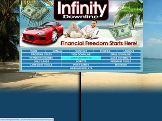Infinity Downline 收入見證