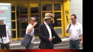 Arnaud Montebourg en campagne difficile à Clermont-Ferrand