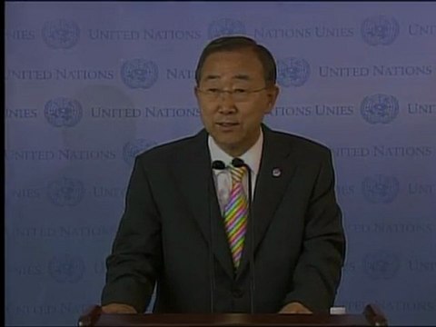 Ban Ki-moon accuse Assad de ne pas avoir respecté ses promesses
