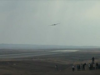 Oktay Tınaz   HERON İnsansız Hava Aracımız Fabrikasında Teslim öncesi Test Uçuşunda