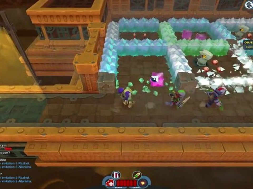 Premier Donjon avec Merhune et Allen  - Spiral Knights