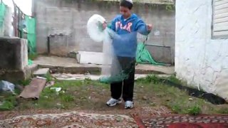 How to throw cast net